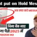 Amount put on hold by cyber crime |  Cyber Crime Portal Amount Put on Hold | Amount Put on Hold MSG