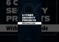 Top 6 Cyber Security Projects for 2025 [with Source Code] 🧑‍💻 #shorts #cybersecurity #projects
