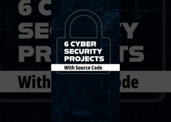Top 6 Cyber Security Projects for 2025 [with Source Code] 🧑‍💻 #shorts #cybersecurity #projects