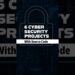Top 6 Cyber Security Projects for 2025 [with Source Code] 🧑‍💻 #shorts #cybersecurity #projects