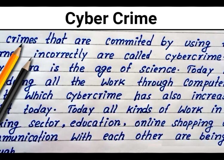 English Paragraph on Cyber Crime | Write essay on Cyber Crime | How to write essay on Cyber Crime