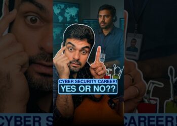 Cyber security as a career? Yes or No? #career #cybersecurity #job