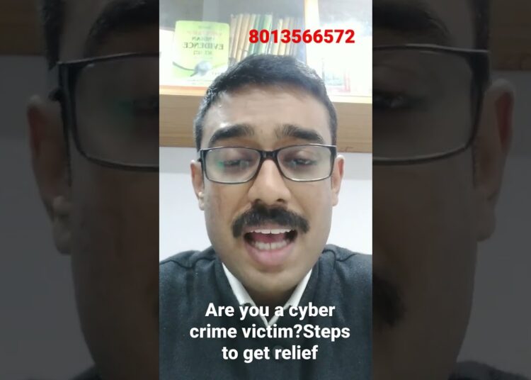 Are you a Cyber Crime Victim?. Lodge a complaint to your local police station now.