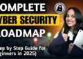Cybersecurity Roadmap for Beginners (2025) | Step-by-Step Guide for Complete Beginners | No Coding