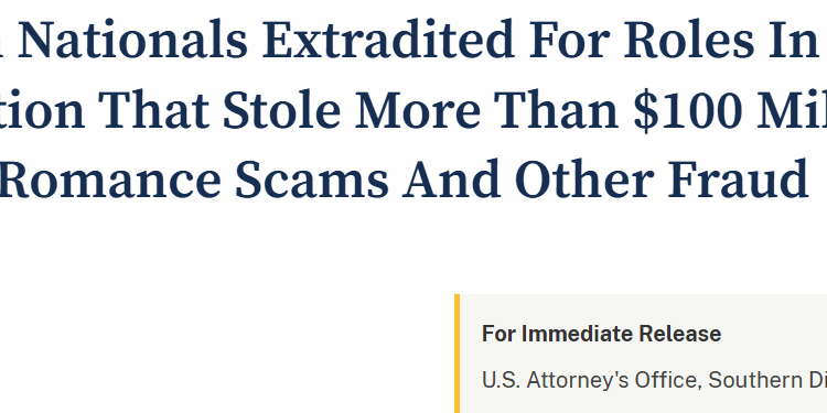 Ghanaian fraudsters arrested for BEC/Sakawa