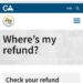 California Tax Refund Mobile Phish