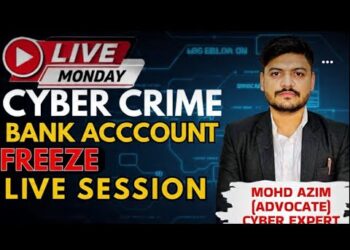 Cyber Crime Awareness || Bank account freeze from cyber crime #live #cybercrime