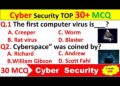 TOP 30 MCQ Cyber Security  important  Computer questions for MPPSC PRE Unit10 #virus #cybersecurity