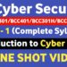 Cyber Security | Unit 1 One shot | Introduction to Cyber Crime | Cyber security BCC301/BCC401 |