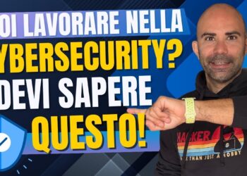 Vuoi lavorare nella cybersecurity? Allora devi sapere questo. 15 anni di esperienza alle spalle!