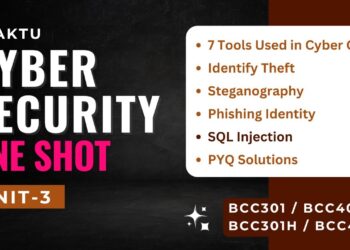 Cyber Security | Unit 3 One shot | TOOLS AND METHODS USED IN CYBERCRIME | Aktu Exam BCC301/BCC401