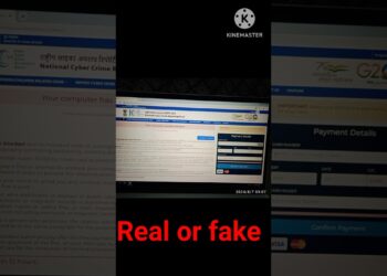 #national cyber crime of india #realorfake #viral #scam your computer has been blocked #shorts