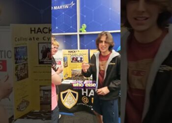 Thank you Kevin 💡 #hackucf #ucf #cybersecurity #education #tech #technology