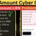 lien amount cyber crime ! bank account lien by cyber crime ! lien balance