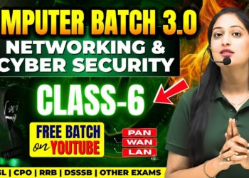 Computer 3.0 Batch | Class 6 | Networking and Cyber Security  | Radhika Mam #cglmains2025 #computer