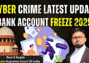 Bank Account Freeze | Cyber Crime Latest Update |How to deal with Cyber Crime Case |Adv Ravi S Gupta