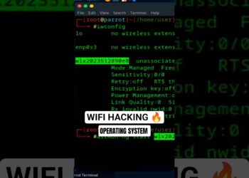 HACKER “OS” WIFI PENETRATION 🔥#cybersecurity #linuxndroid #hacker #kalilinux