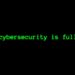 the cybersecurity job market…