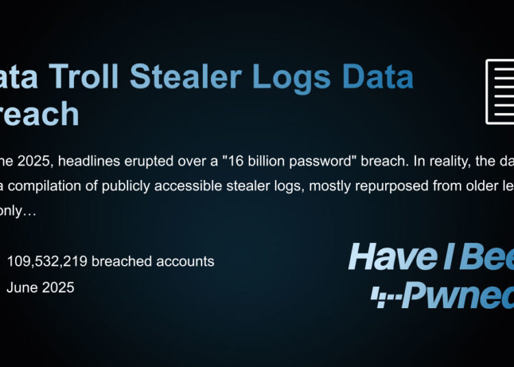 Data Troll Stealer Logs Data Breach