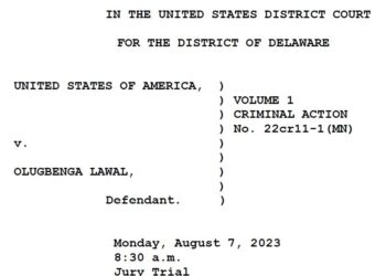 A Delaware BEC Case calls him the leader of an International Criminal Organization