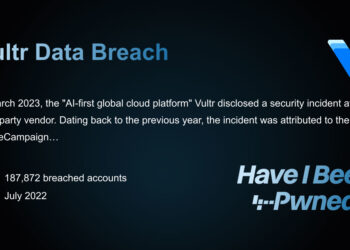 Have I Been Pwned: Vultr Data Breach