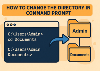 How to Change the Directory in Command Prompt
