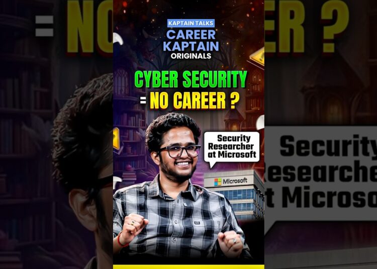 Cyber Security = No Job ? | Myth or Reality !! | Kaptain Talks | Career Kaptain Originals #shorts