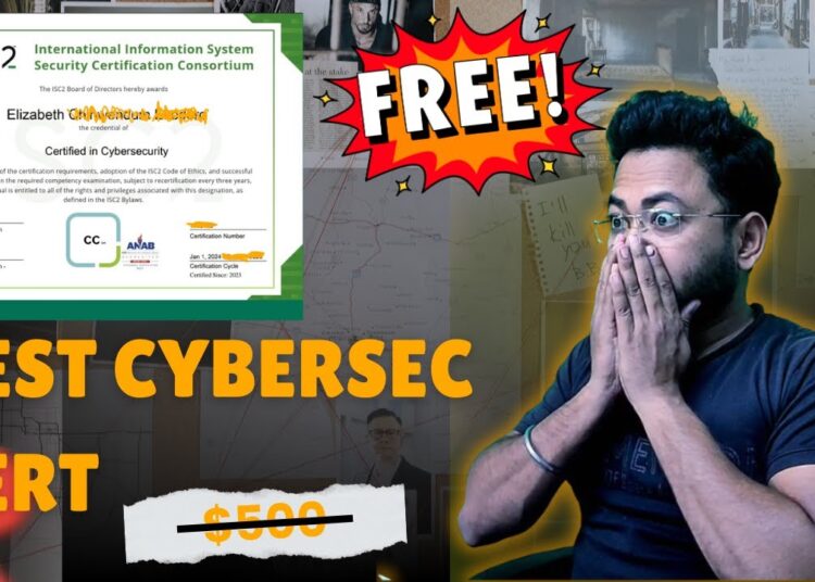 FREE Cybersecurity Certification 2025: Get ISC2 CC Exam + Training Before It Ends!
